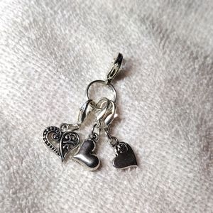 3 Hearts Keycharm
